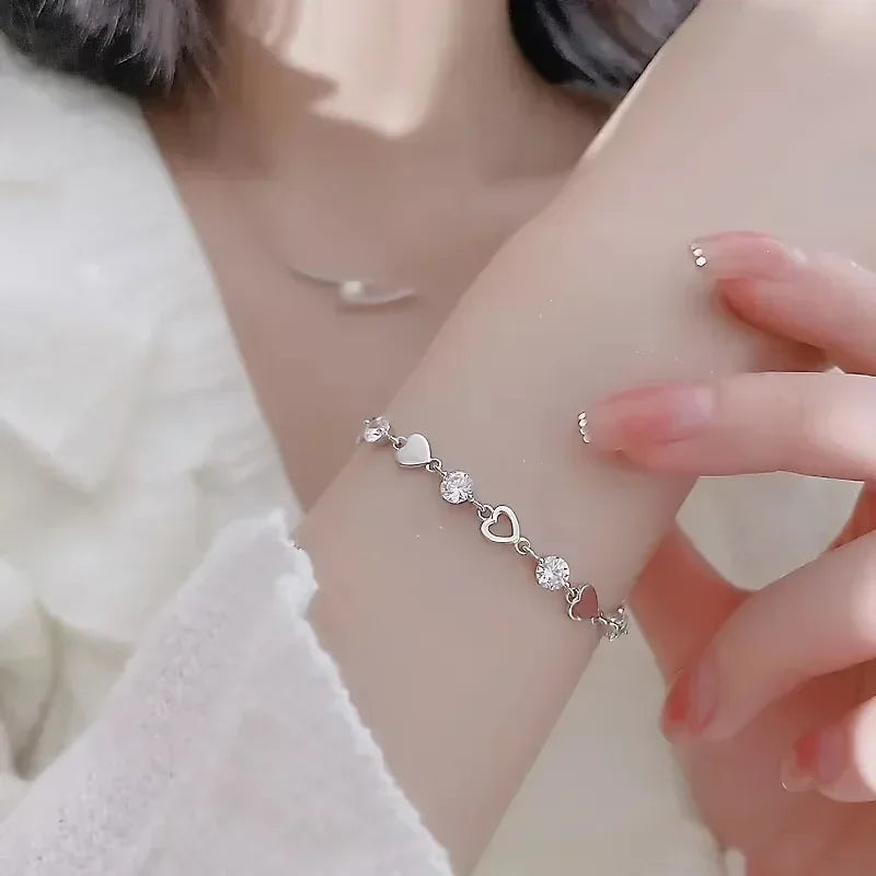 Elegant Korean-Inspired Party Jewellery  –  925 Sterling Silver