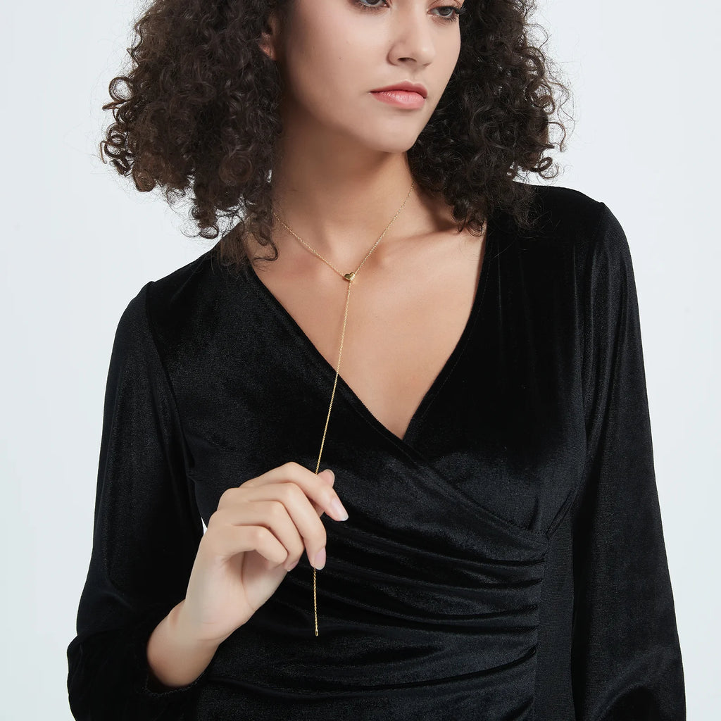 Heart Pendant Necklace – 925 Sterling Silver