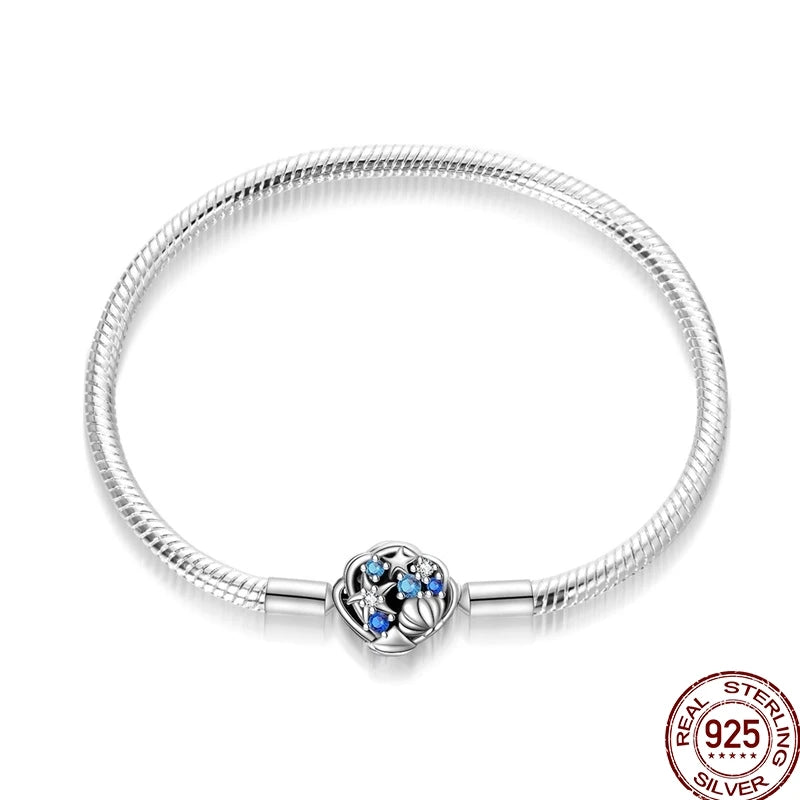 Infinity Glow Bracelet  –  925 Sterling Silver