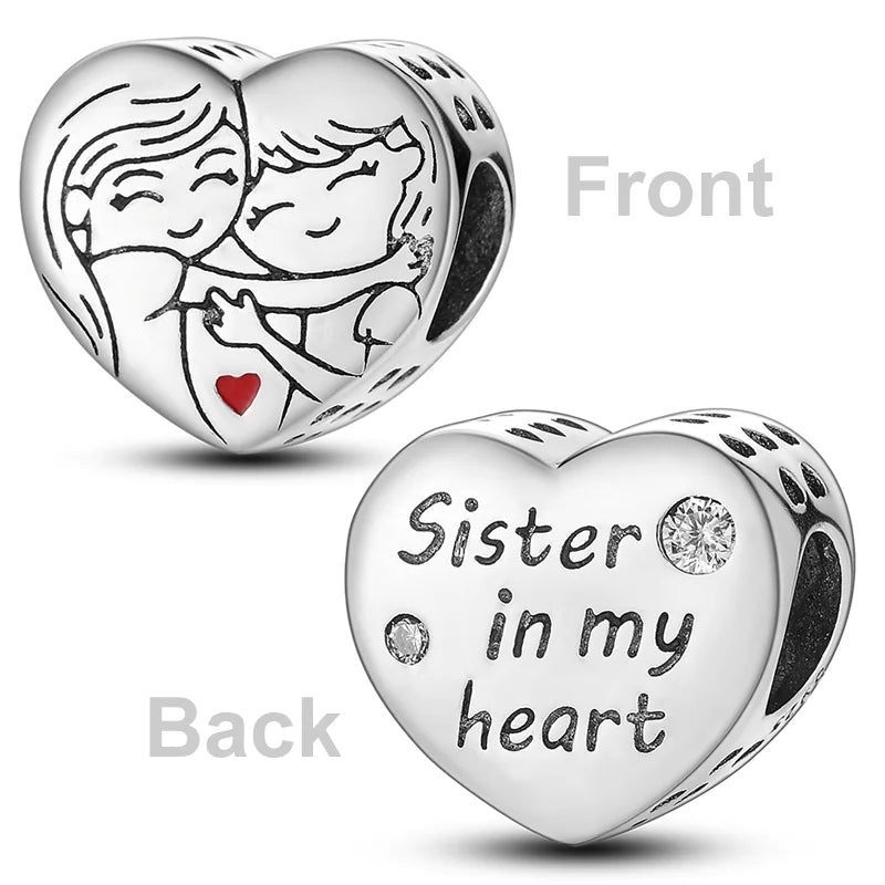 Zircon Charm – 925 Sterling Silver