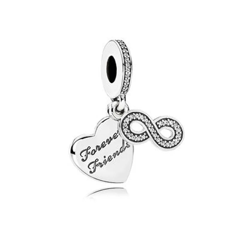 White Series Charms – 925 Sterling Silver