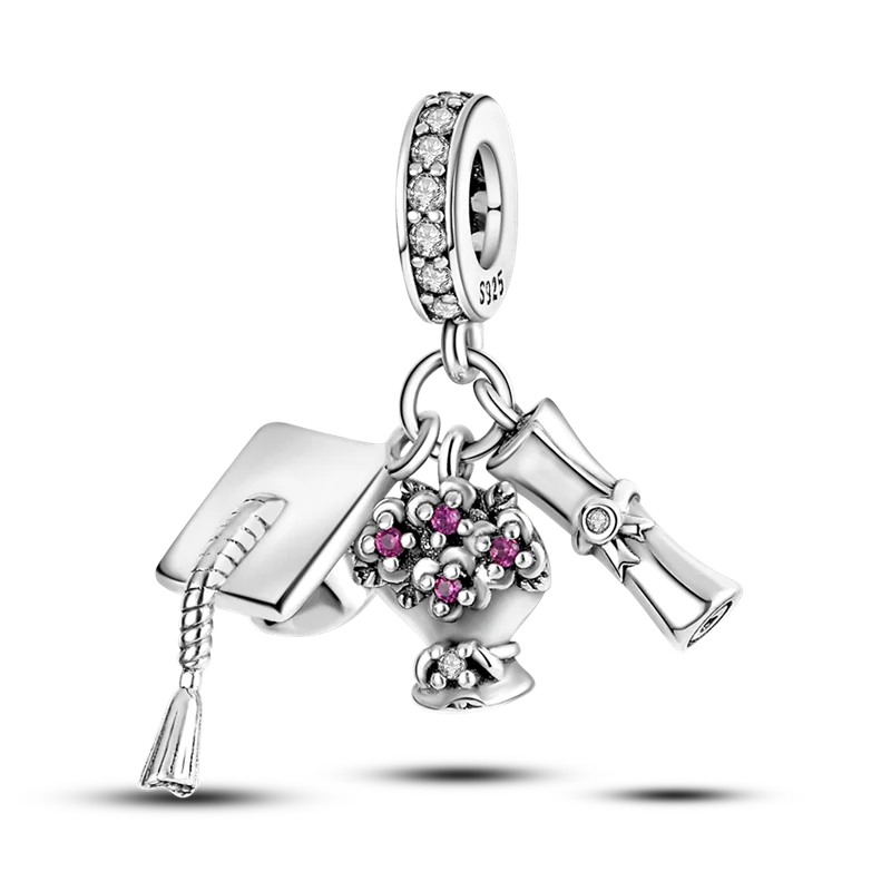 Zircon Charm – 925 Sterling Silver