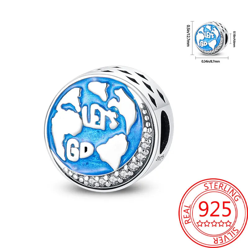 Eiffel Tower Charm –  925 Sterling Silver