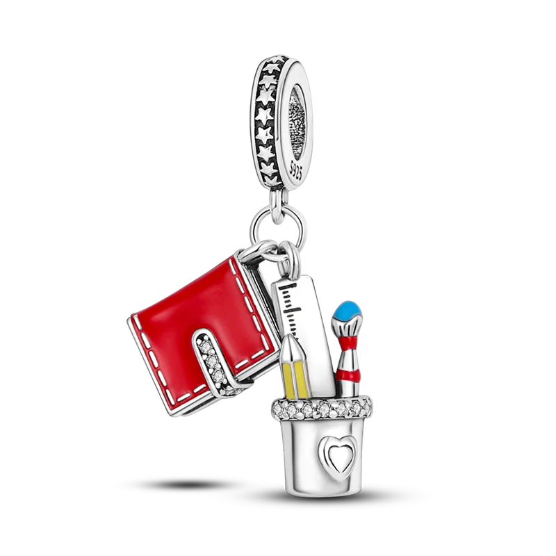 Zircon Charm – 925 Sterling Silver