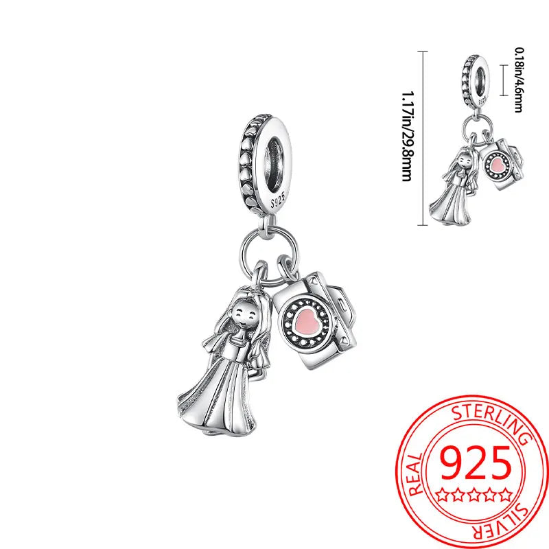 Eiffel Tower Charm –  925 Sterling Silver