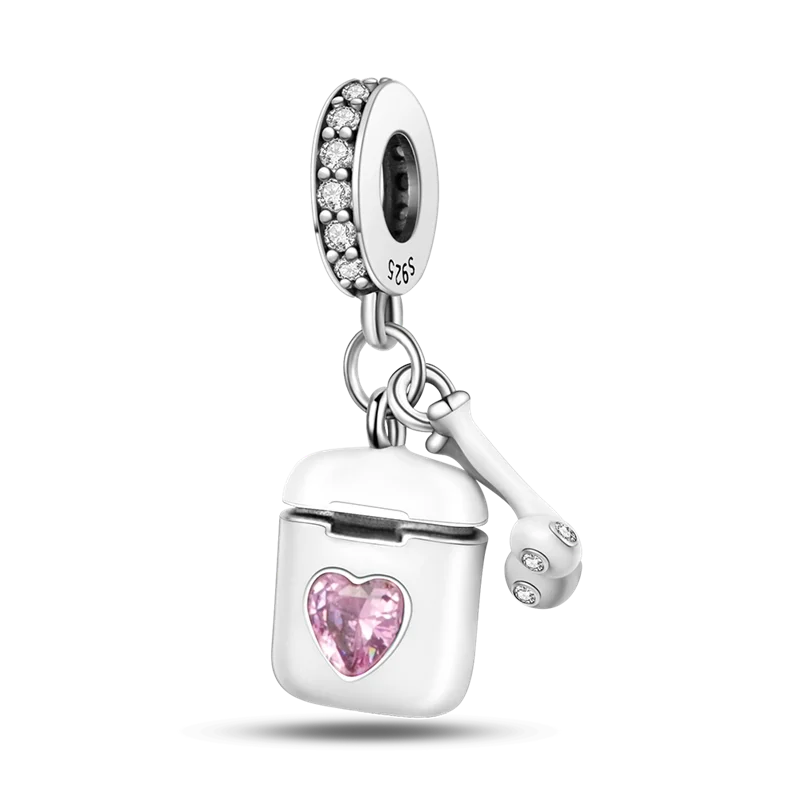 Zircon Charm – 925 Sterling Silver
