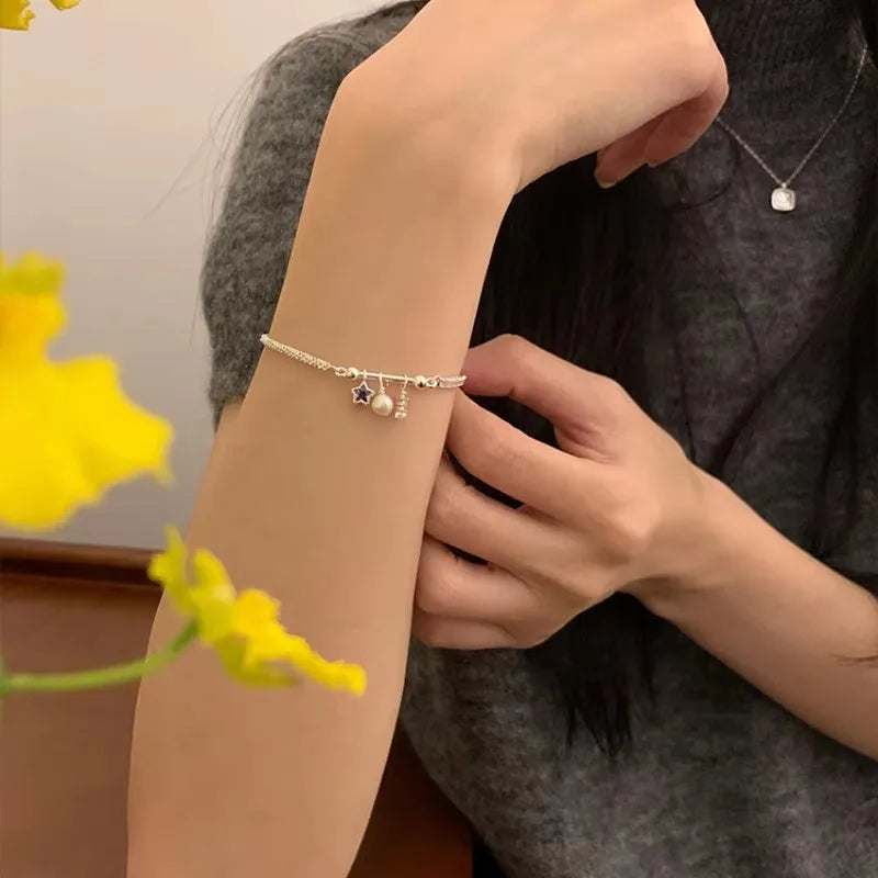 Love Heart Bracelet  – Sterling Silver