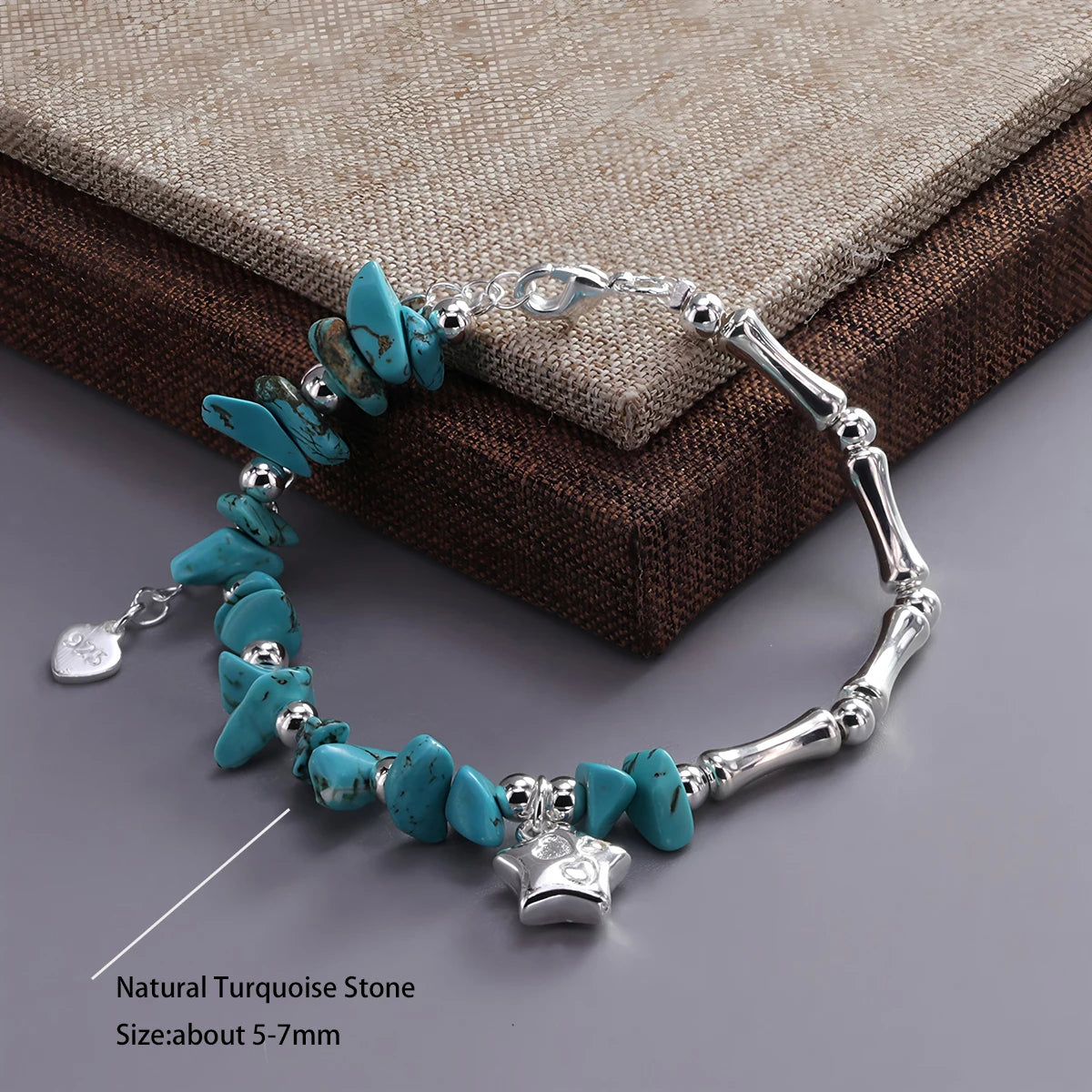 Love Heart Bracelet  – Sterling Silver