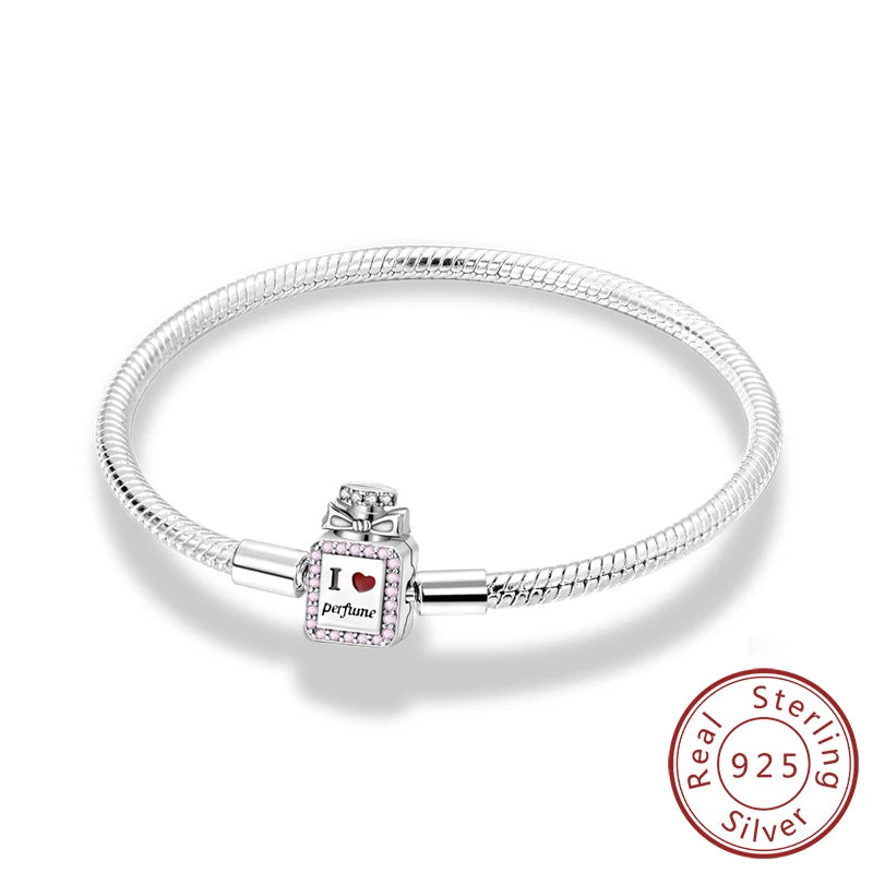 Garden of Hearts Bracelet –  925 Sterling Silver