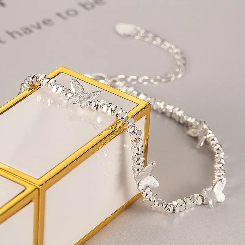 Love Heart Bracelet  – Sterling Silver
