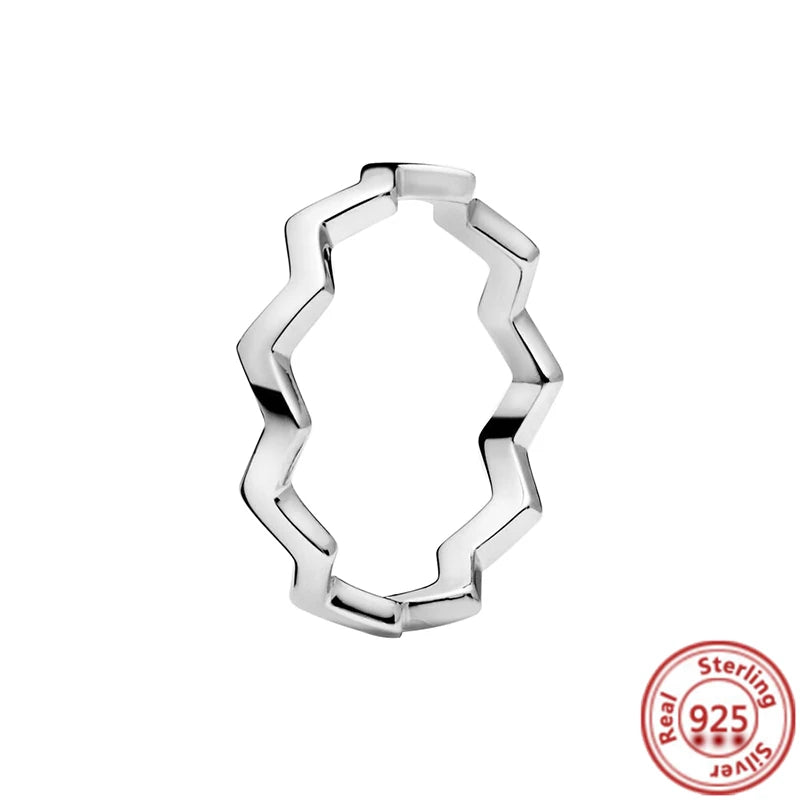 Sparkling Zircon Wings & Floral Detail – 925 Sterling Silver