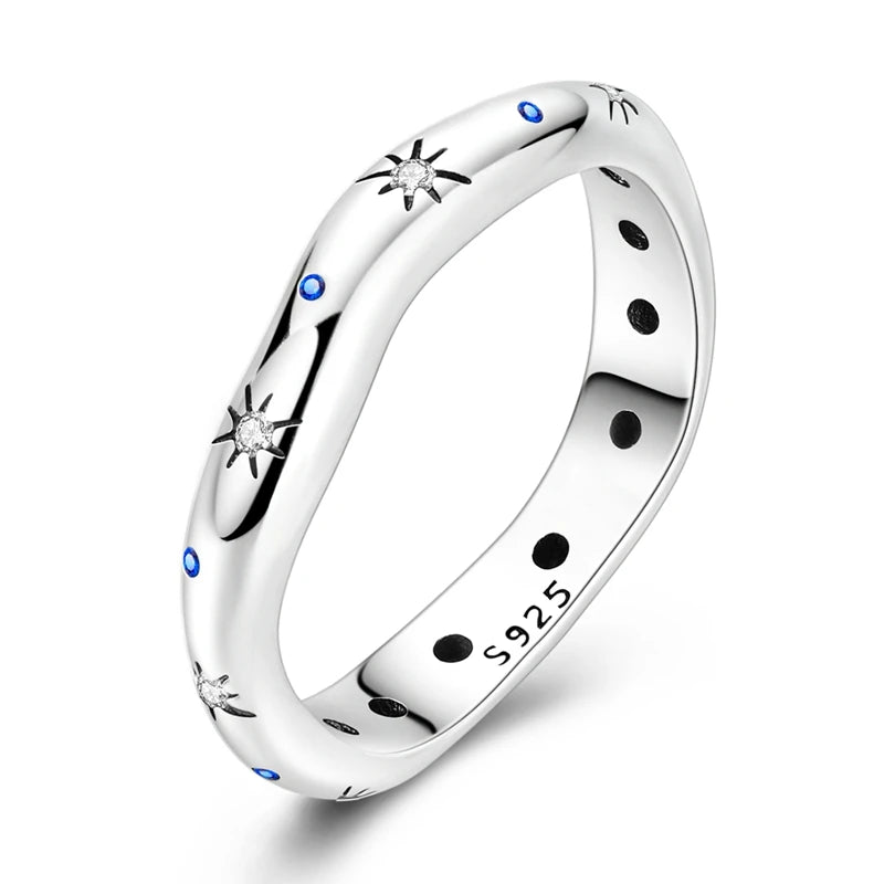 Spark 925 Sterling Silver Cocktail Ring
