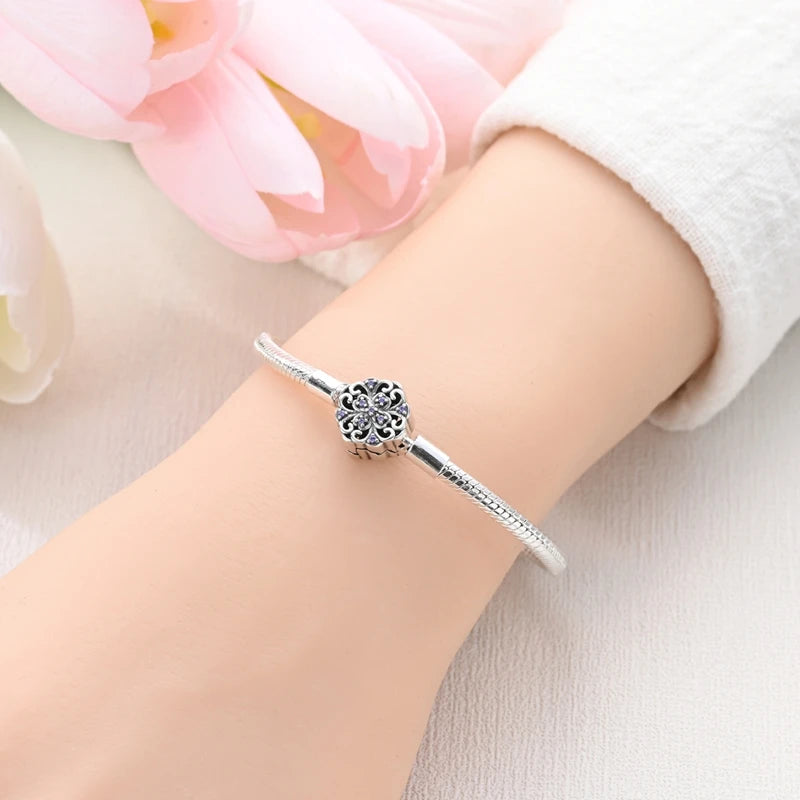 Garden of Hearts Bracelet –  925 Sterling Silver