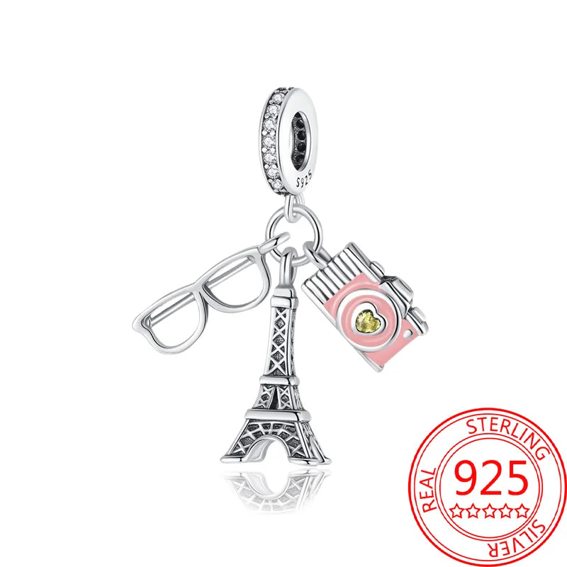 Eiffel Tower Charm –  925 Sterling Silver