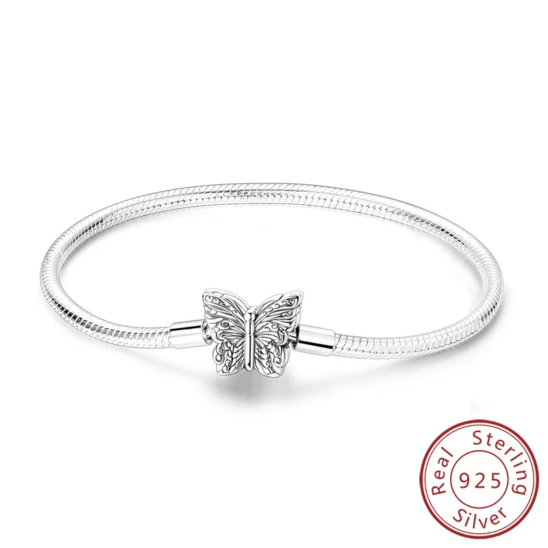 Garden of Hearts Bracelet –  925 Sterling Silver