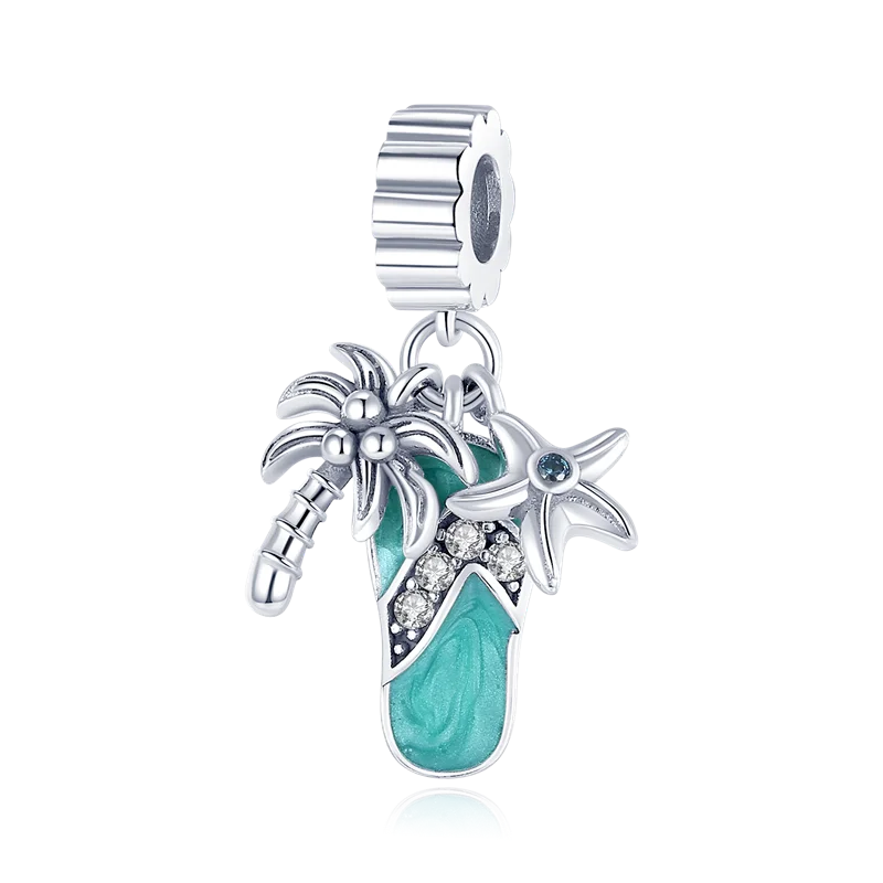 Zircon Charm – 925 Sterling Silver