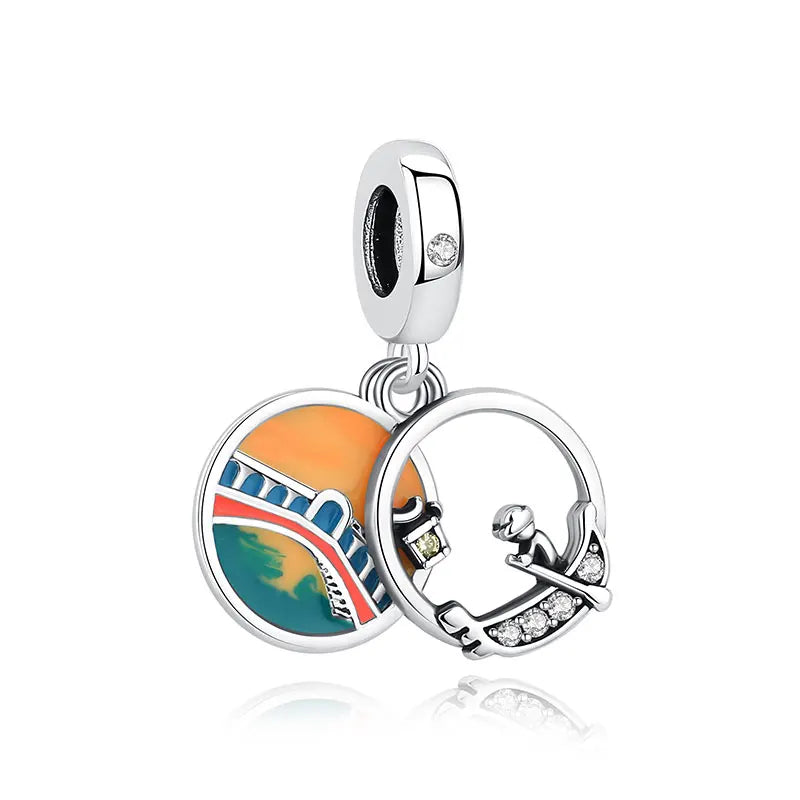 Wanderlust Charms  –  925 Sterling Silver