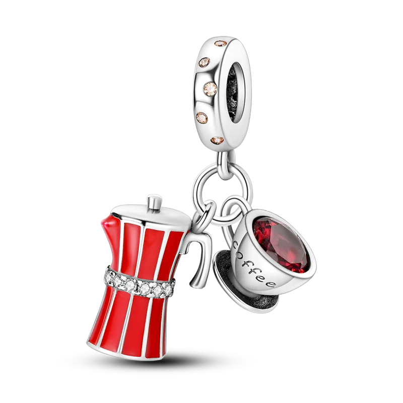 Zircon Charm – 925 Sterling Silver