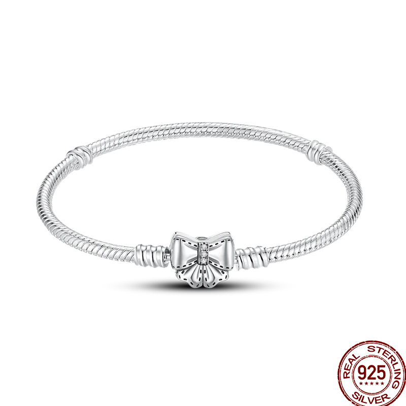 Infinity Glow Bracelet  –  925 Sterling Silver