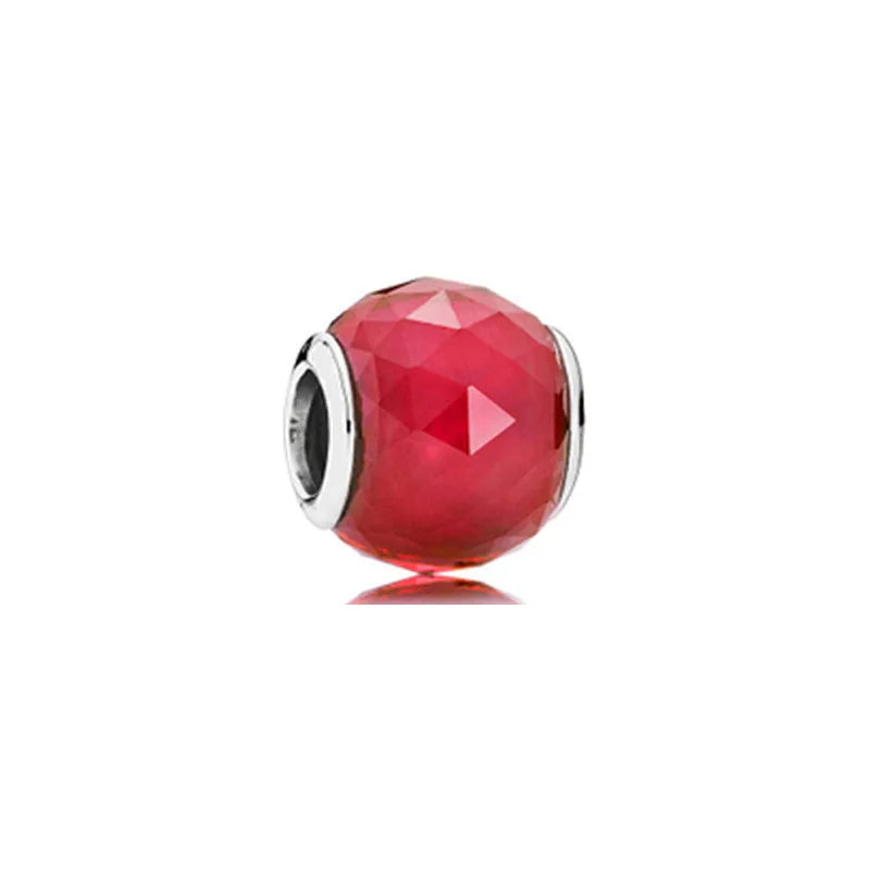 Murano Glass & Heart Charms – 925 Sterling Silver