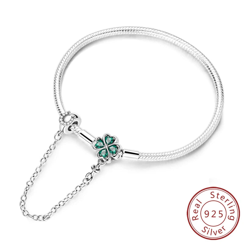 Garden of Hearts Bracelet –  925 Sterling Silver