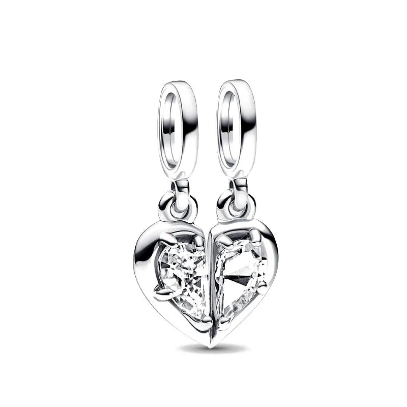 White Series Charms – 925 Sterling Silver