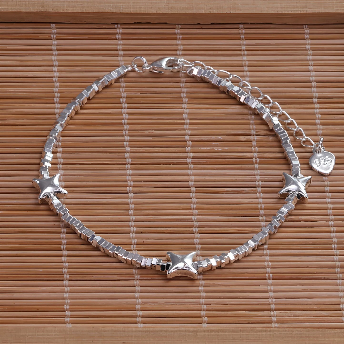 Love Heart Bracelet  – Sterling Silver