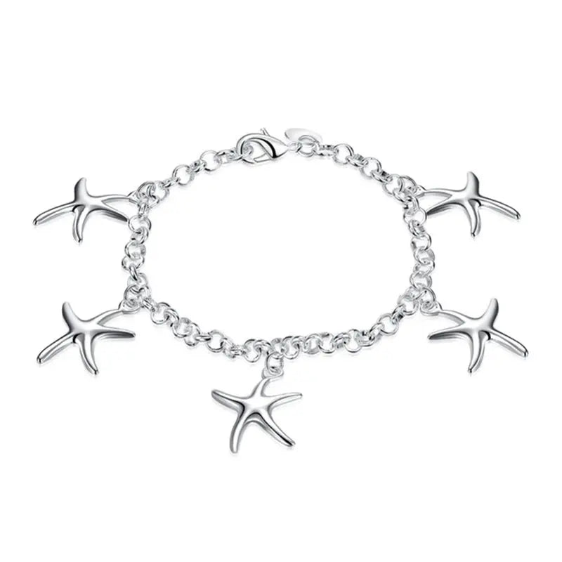 Twisted Rope Chain Bracelet –  925 Sterling Silver