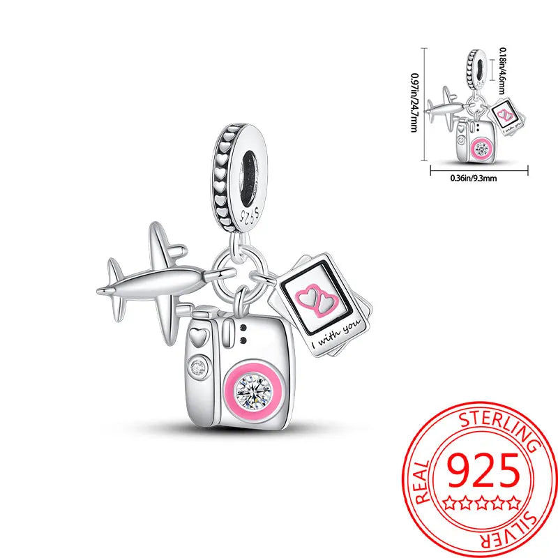 Eiffel Tower Charm –  925 Sterling Silver
