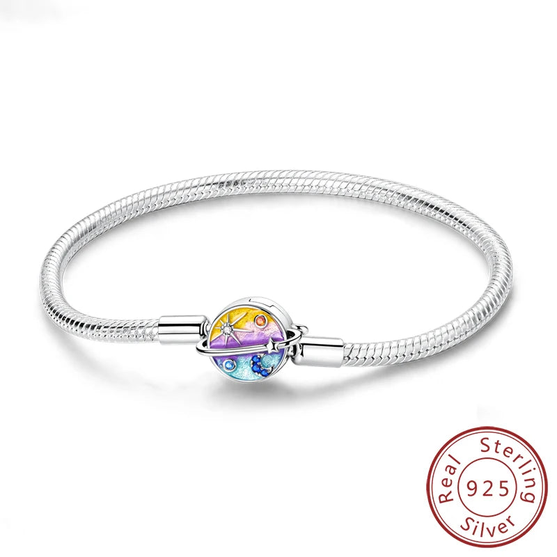 Garden of Hearts Bracelet –  925 Sterling Silver