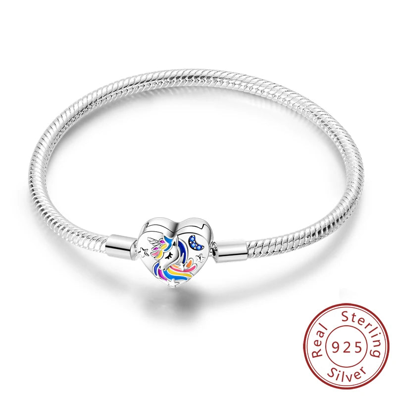 Garden of Hearts Bracelet –  925 Sterling Silver