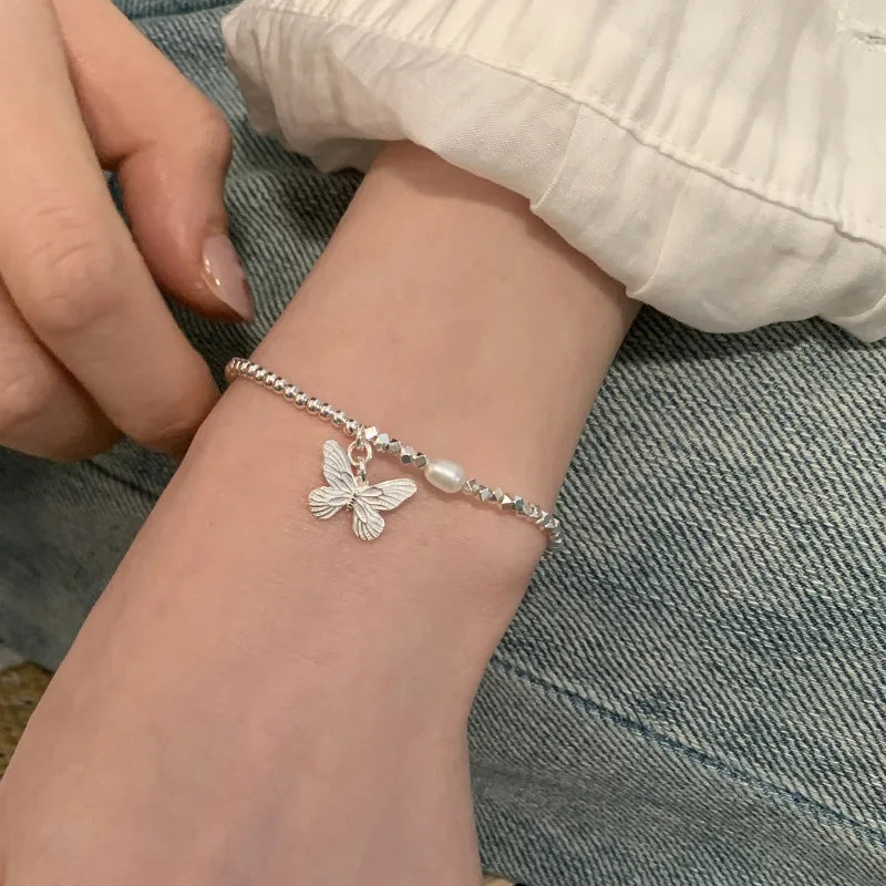 Love Heart Bracelet  – Sterling Silver