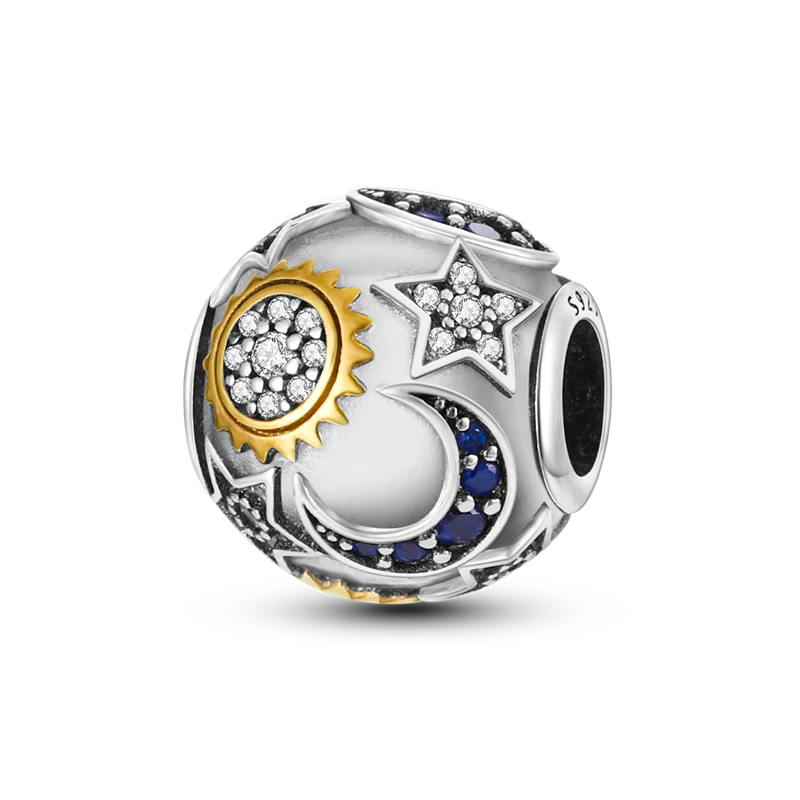 Zircon Charm – 925 Sterling Silver