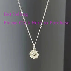Geometric Bead Necklace – 925 Sterling Silver