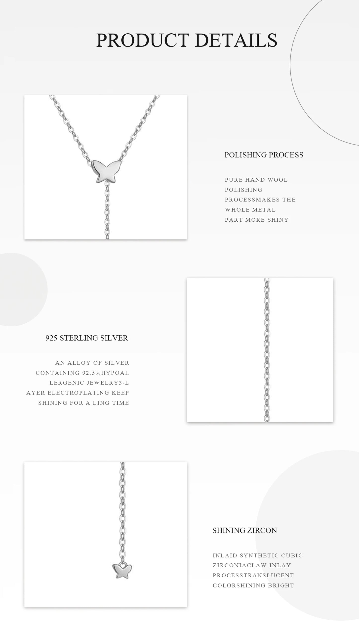 Heart Pendant Necklace – 925 Sterling Silver