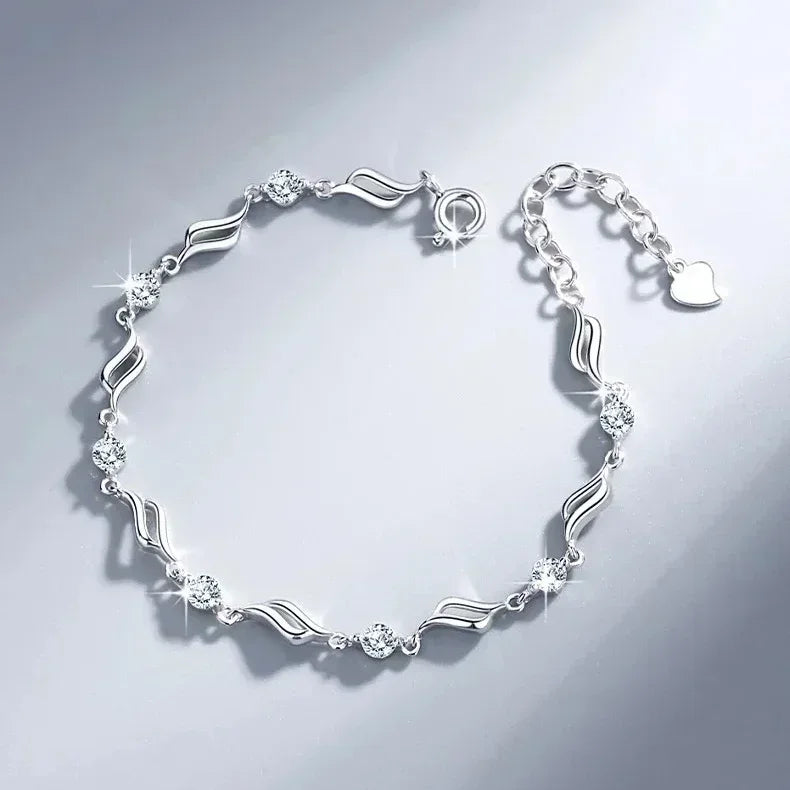Elegant Korean-Inspired Party Jewellery  –  925 Sterling Silver