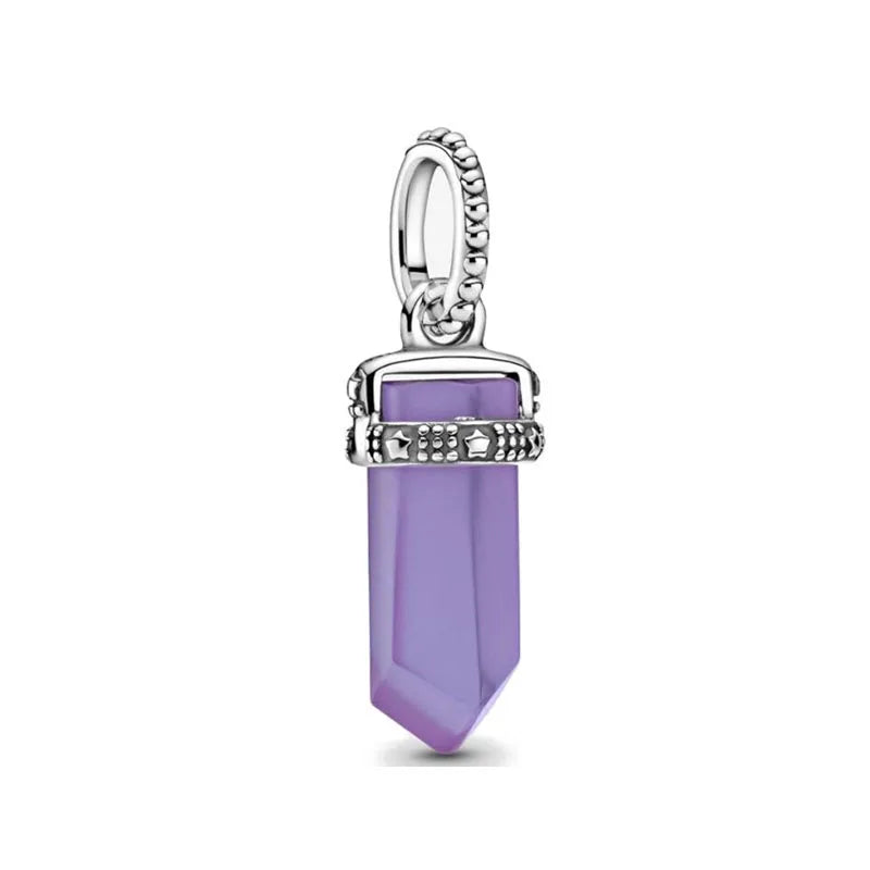 Murano Glass & Heart Charms – 925 Sterling Silver