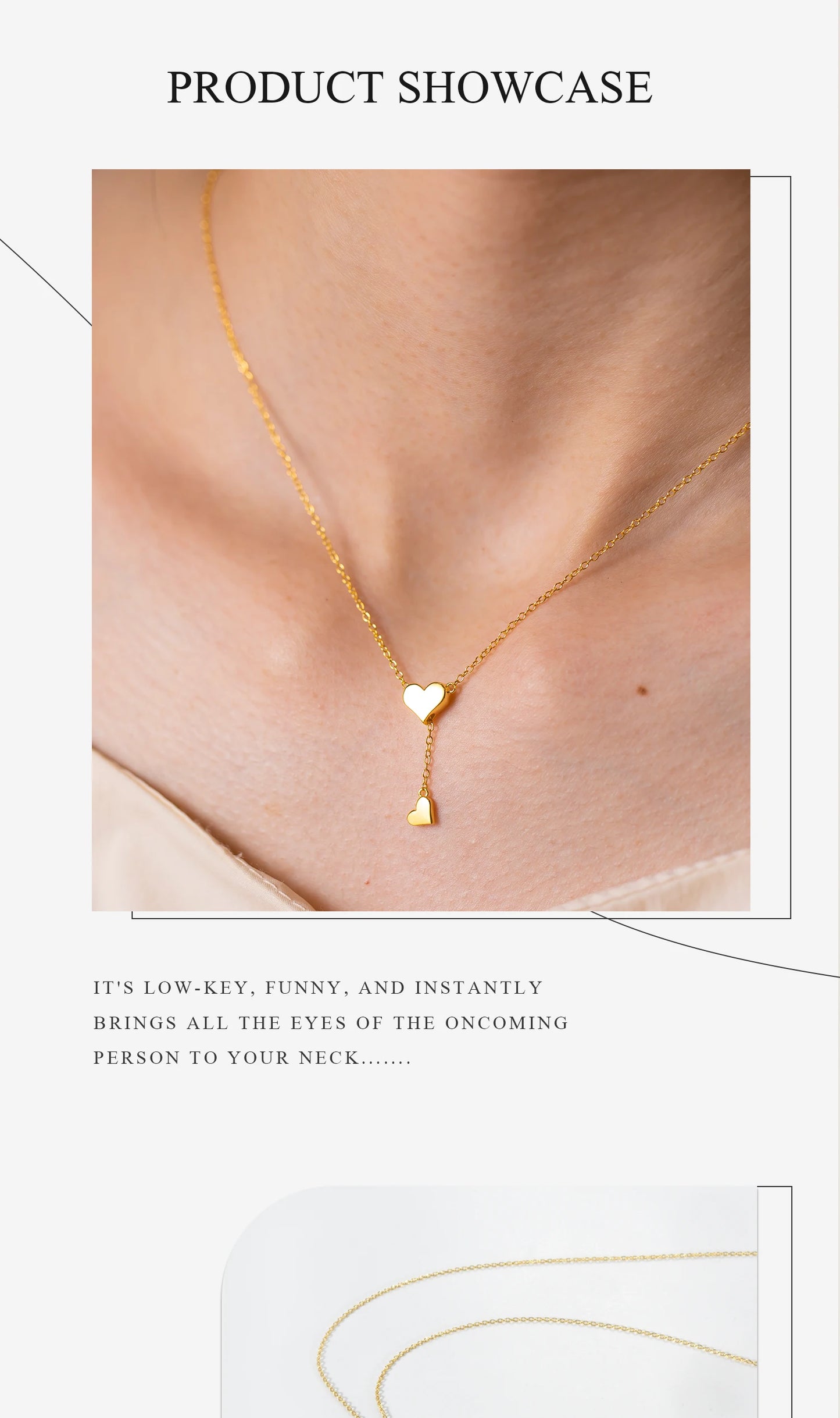 Heart Pendant Necklace – 925 Sterling Silver