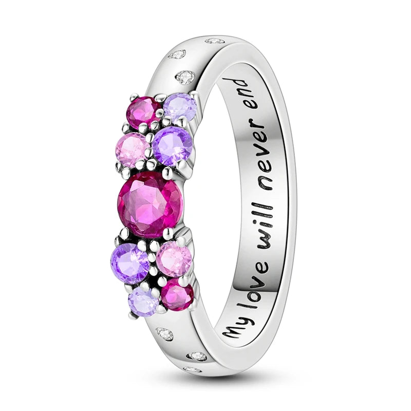Spark 925 Sterling Silver Cocktail Ring