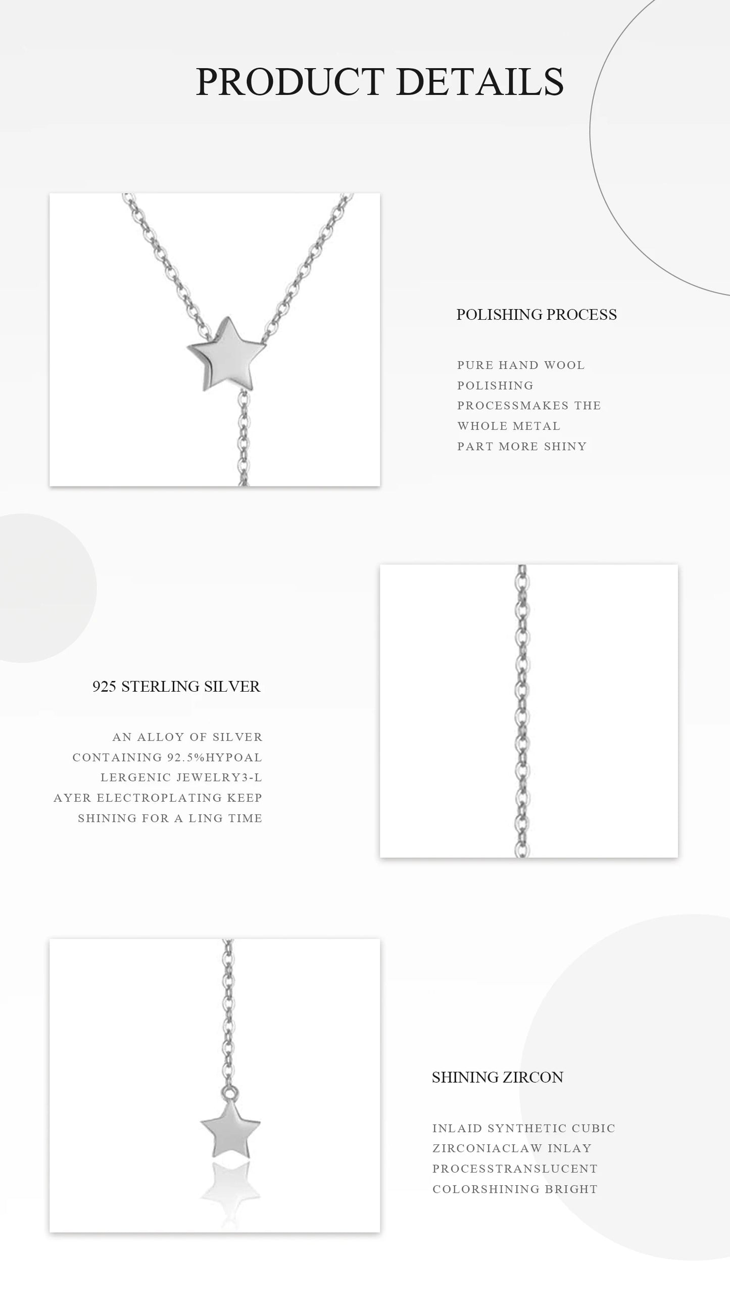 Heart Pendant Necklace – 925 Sterling Silver