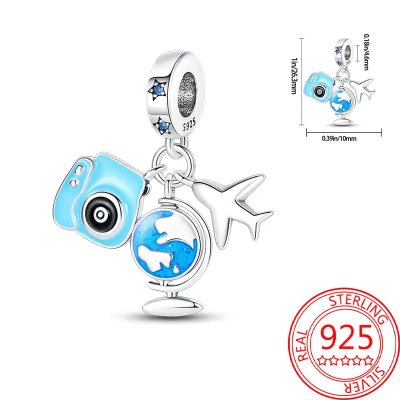 Eiffel Tower Charm –  925 Sterling Silver