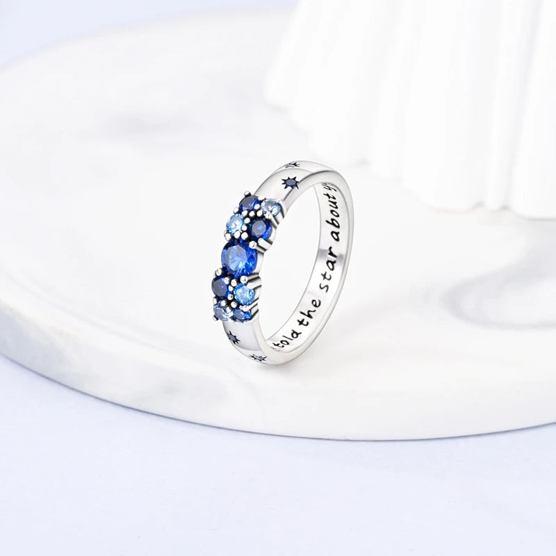 Spark 925 Sterling Silver Cocktail Ring