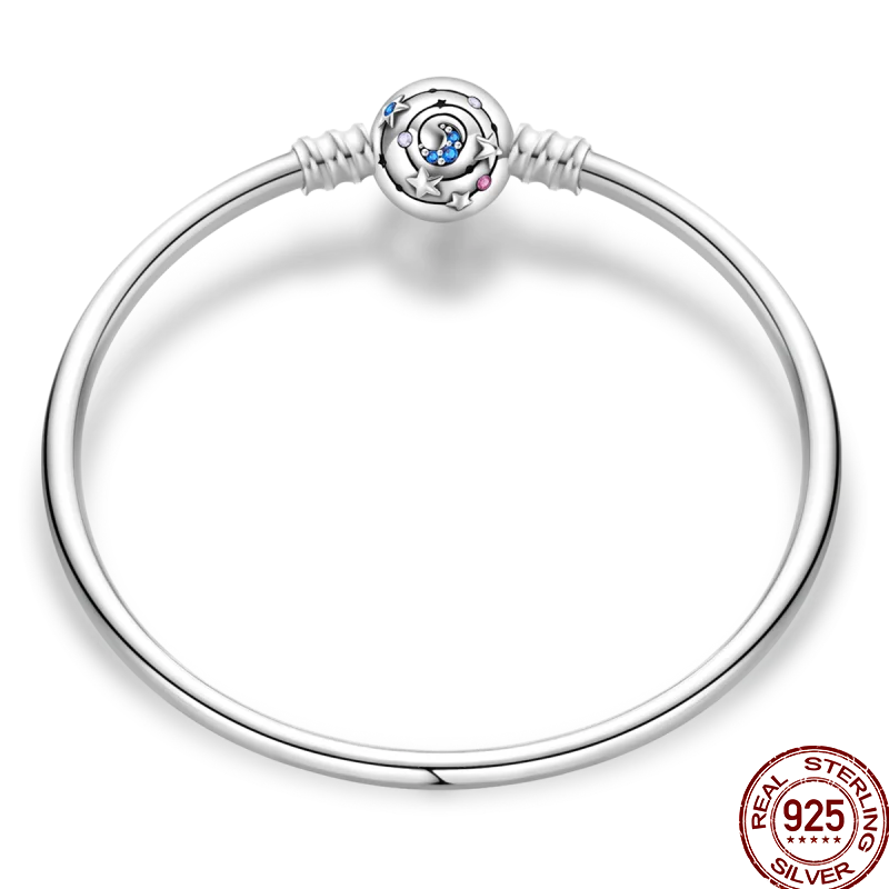 Infinity Glow Bracelet  –  925 Sterling Silver