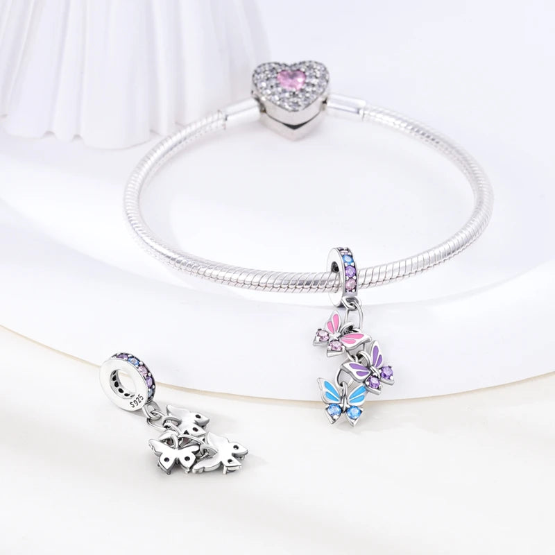 Zircon Charm – 925 Sterling Silver