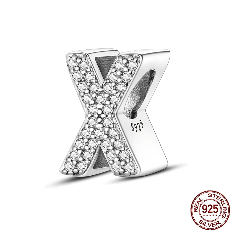 Personalised Alphabet Beads – 925 Sterling Silver