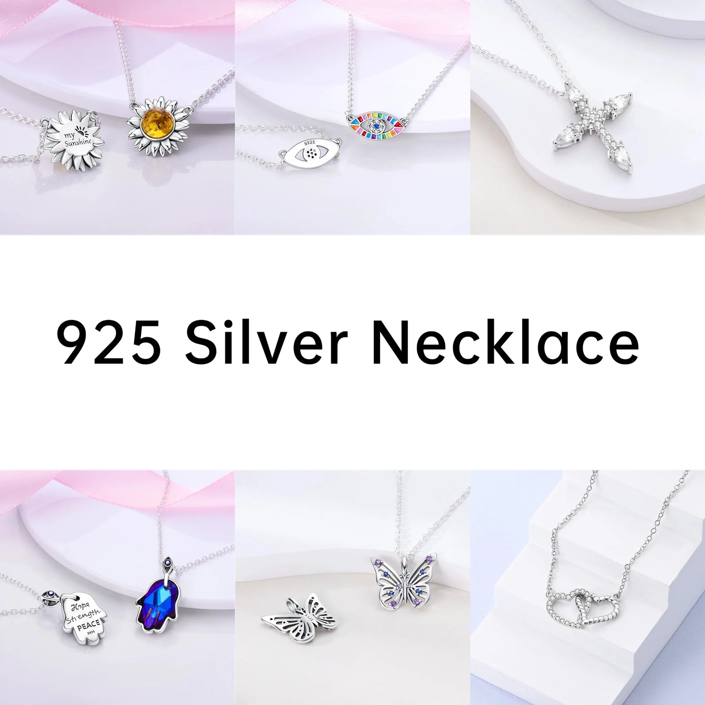 Celestial —  925 Sterling Silver Necklace