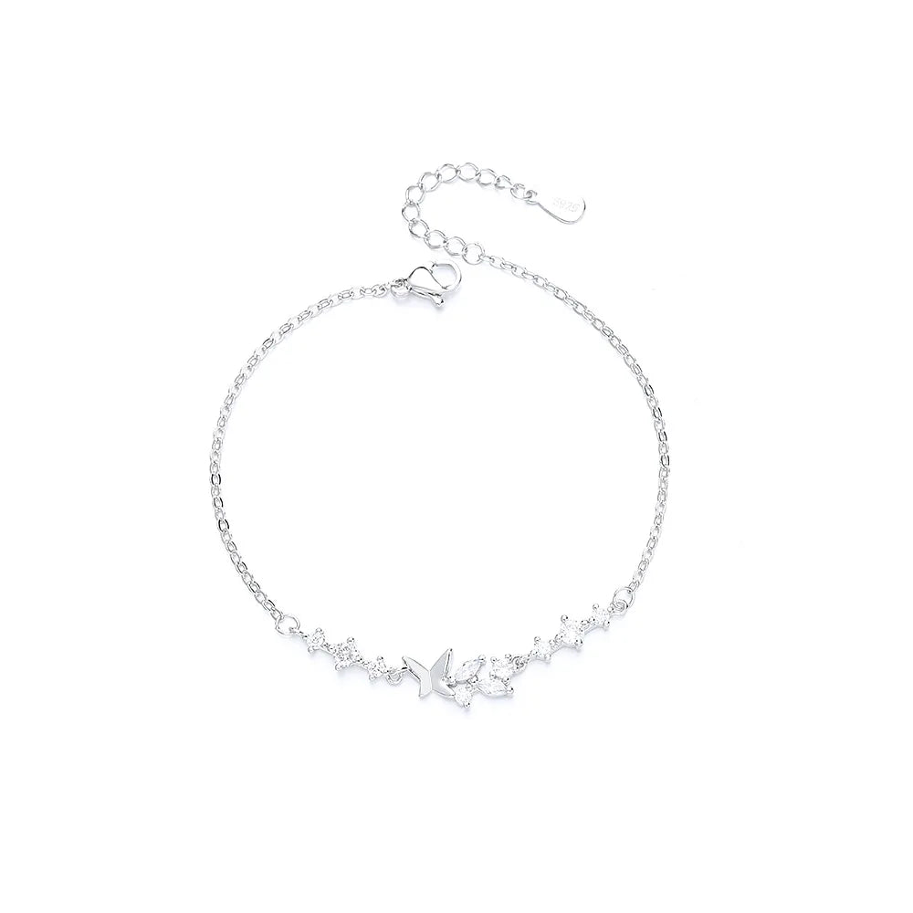Love Heart Bracelet  – Sterling Silver