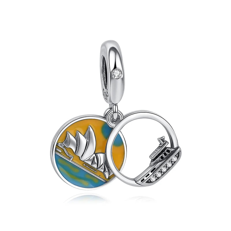 Wanderlust Charms  –  925 Sterling Silver