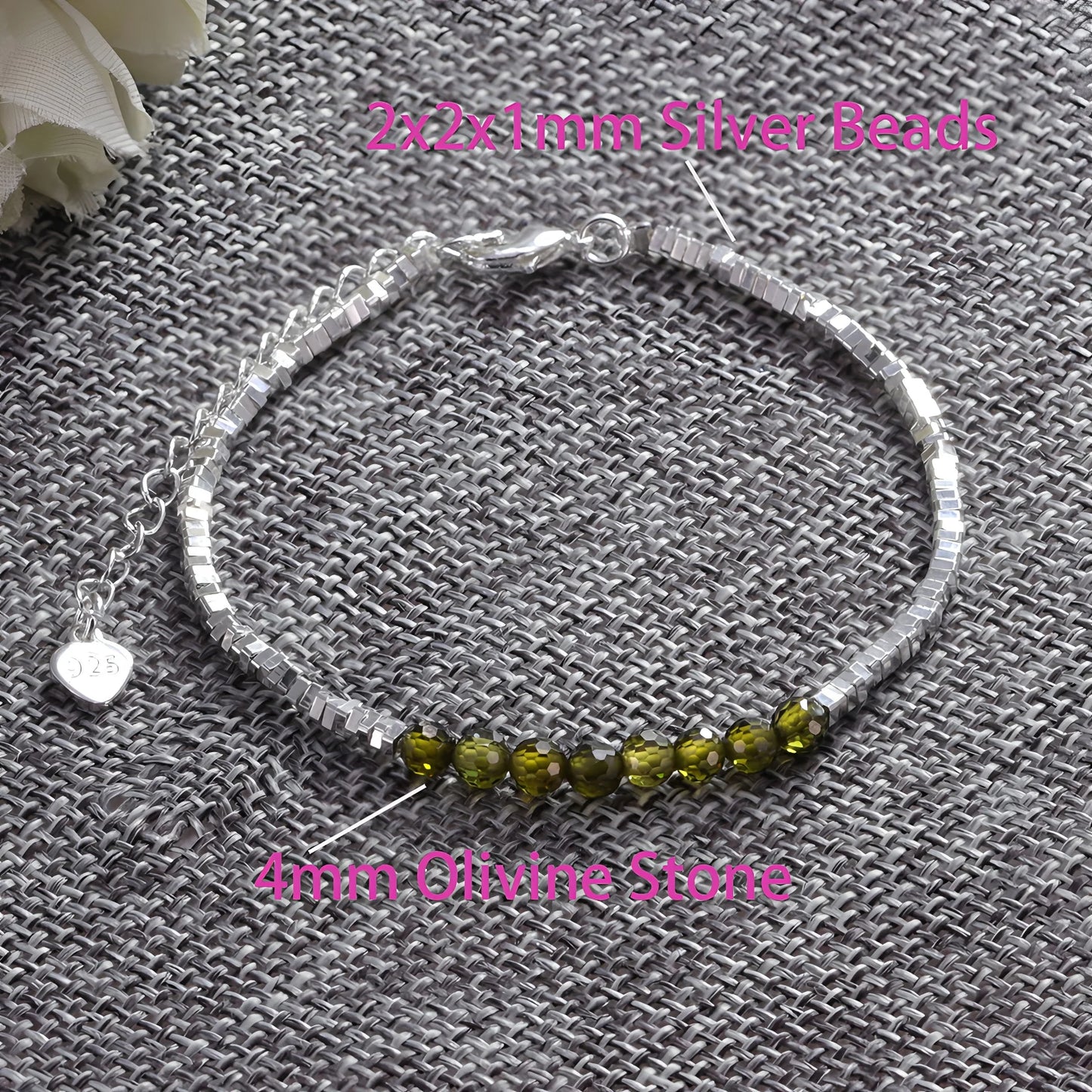 Ultra-Fine Line Bracelet – 925 Sterling Silver
