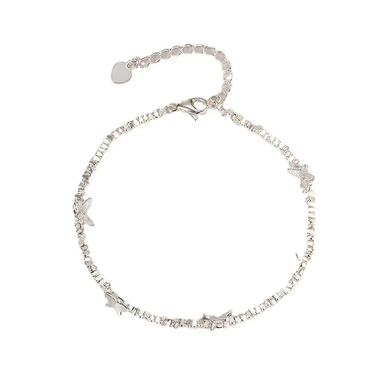 Love Heart Bracelet  – Sterling Silver